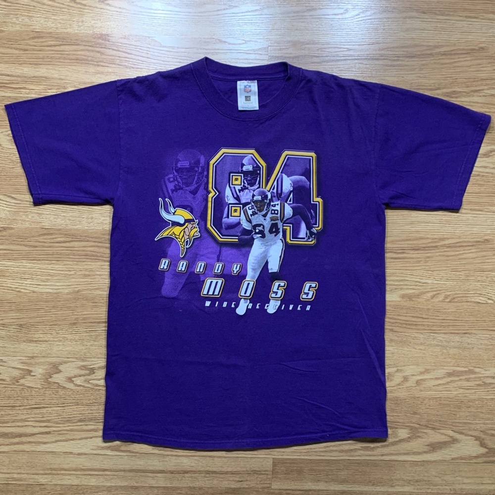 Vintage Randy Moss Minnesota Vikings T Shirt